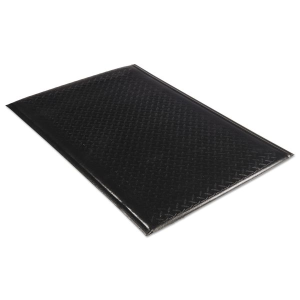 MLL24020301DIAM Guardian Soft Step Supreme Anti-Fatigue Floor Mat, 24 x 36, Black