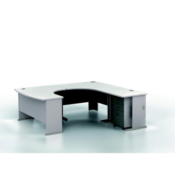 BSHSRA002PER bbf Series A Professional Configuration - Pewter finish by Bush Furniture