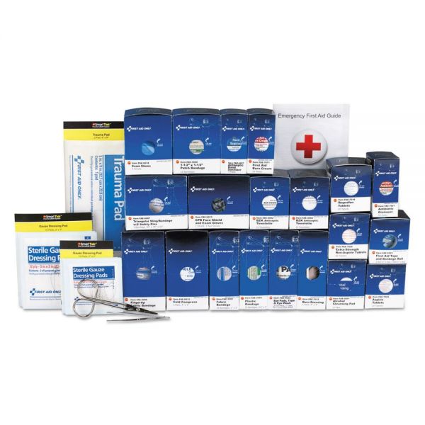 FAO90613 First Aid Only 50 Person ANSI Class A+ First Aid Kit Refill, 241 Pieces