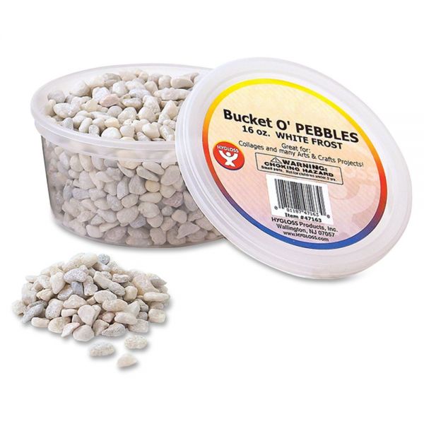 HYX47163 Hygloss Bucket 'O Craft Pebbles