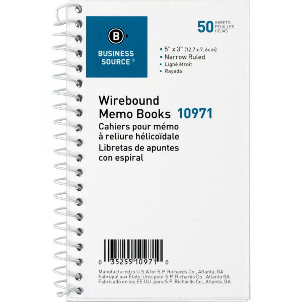 BSN10971 Business Source Memo Notebook