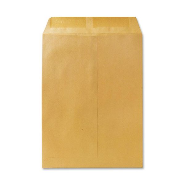 QUA41460 Quality Park Catalog Envelope, 9 x 12, Brown Kraft, 250/Box