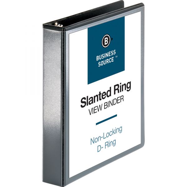 BSN28447 Business Source Basic 1 1/2" 3-Ring View Binder