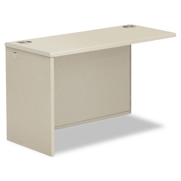 HON38946LQQ HON 38000 Series Return Shell, Left, 60w x 24d x 29-1/2h, Light Gray
