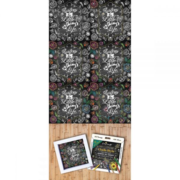 NOTM427819 Adult Coloring Foldable Canvas Frame Assortment 4/Pkg