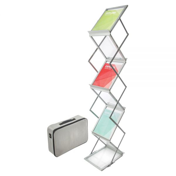 DEF791061 deflecto Collapsible Literature Floor Stand