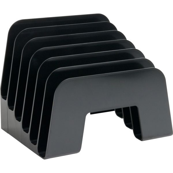 SPR11875 Sparco 6-compartment Incline Desk Sorter