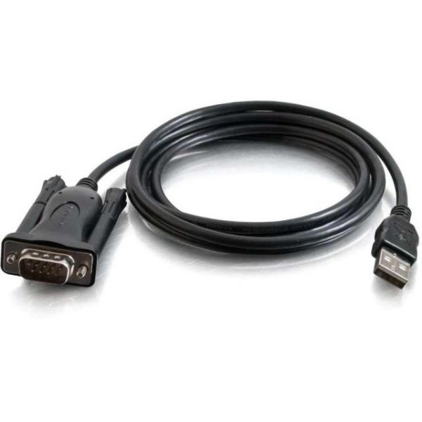 SYNX3080401 C2G 5ft USB to DB9 Serial RS232 Adapter Cable - USB to Serial RS232 Adapter