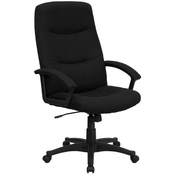 FHFBT134ABKGG Flash Furniture High Back Executive Swivel Office Chair