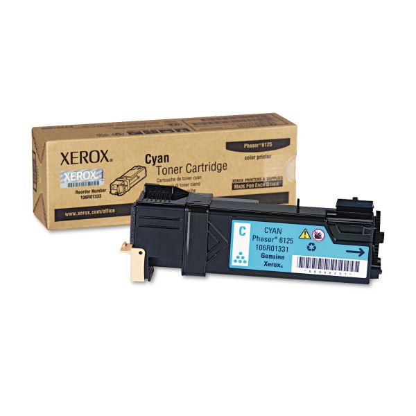 XER106R01331 Xerox 106R01331 Toner, 1000 Page-Yield, Cyan