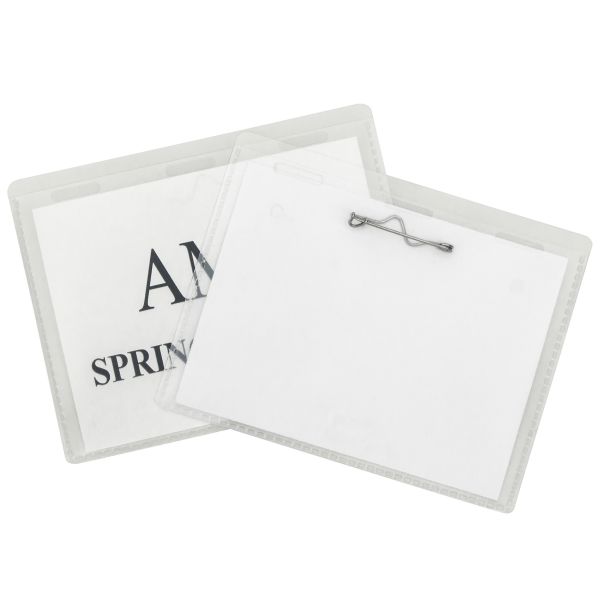 CLI94043 C-Line Pin Style Name Badge Holder Kit