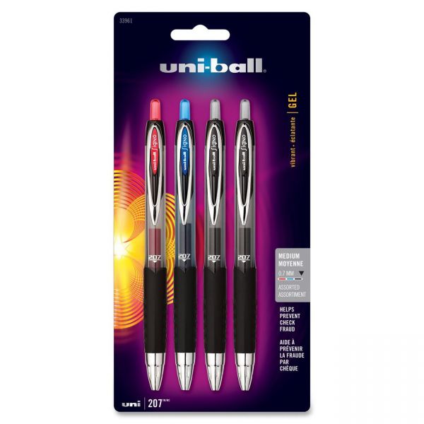 SAN33961PP Uni-Ball Signo 207 Gel Pens