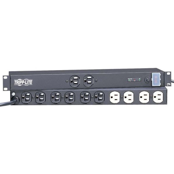 SYNX946704 Tripp Lite Isobar Surge Protector Rackmount Metal 12 Outlet 15' Cord 1U RM