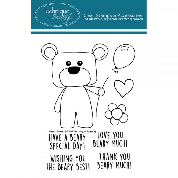 NOTM385912 Technique Tuesday Clear Stamps 3"X4"