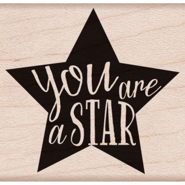 NOTM371536 Hero Arts Mounted Rubber Stamps 1.75"X1.75"