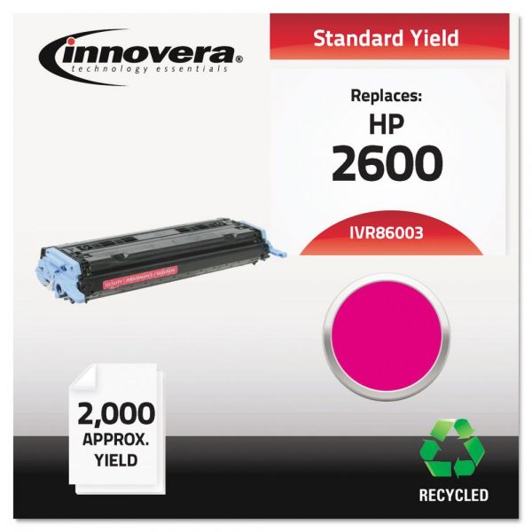 IVR86003 Innovera Remanufactured Q6003A (124A) Toner, 2000 Yield, Magenta