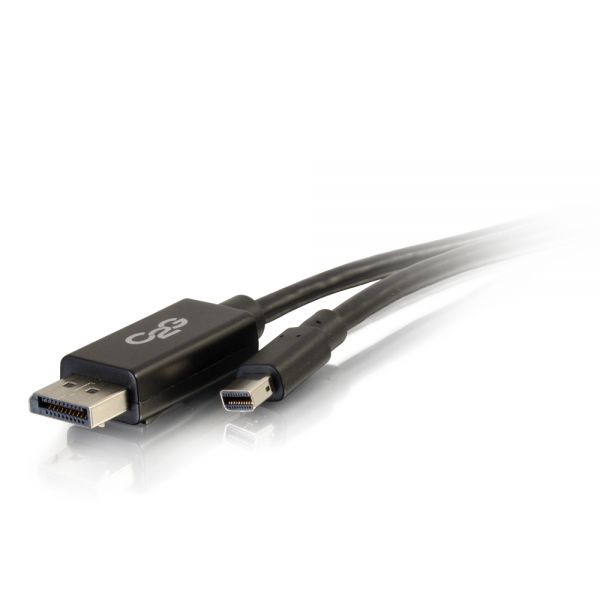 SYNX4061499 C2G 3ft Mini DisplayPort to DisplayPort Adapter Cable M/M - Black