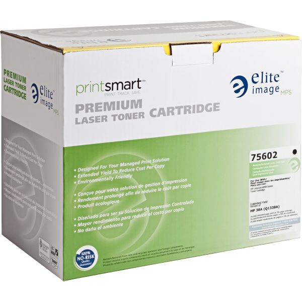 ELI75602 Elite Image Remanufactured HP 38X (Q1338A) High Yield Toner Cartridge