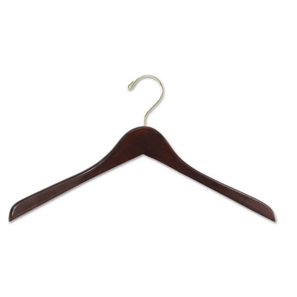 SAF4250WL Safco Wood Hangers, 8/Pack