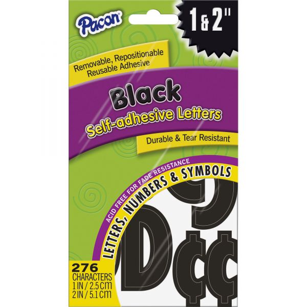 PAC51658 Pacon Reusable Self-Adhesive Letters