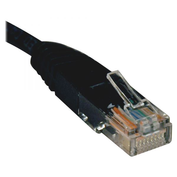 SYNX244246 Tripp Lite 14ft Cat5e / Cat5 350MHz Molded Patch Cable RJ45 M/M Black 14'