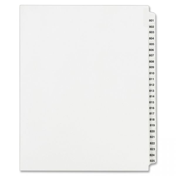 AVE82311 Avery Standard Collated Legal Exhibit Divider Sets - Avery Style