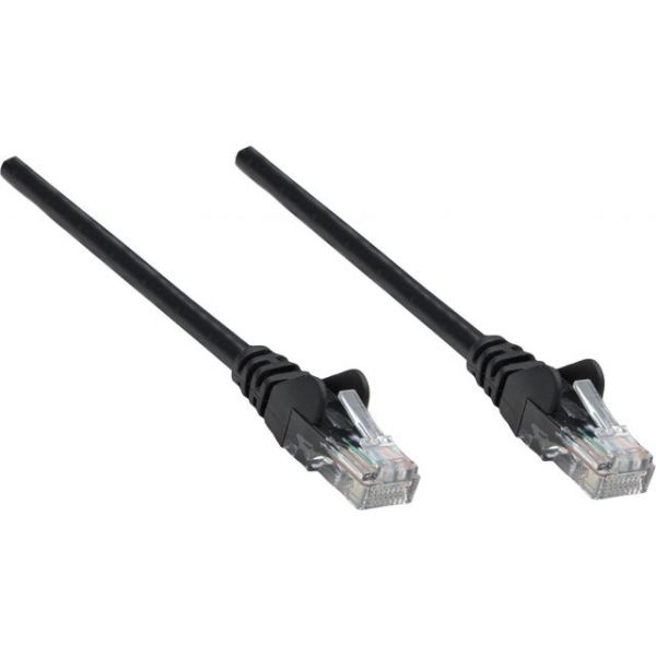 SYNX3658777 Intellinet Patch Cable, Cat5e, UTP, 7', Black