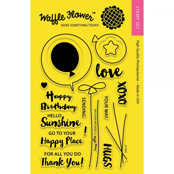 NOTM362961 Waffle Flower Crafts Clear Stamps 4"X6"