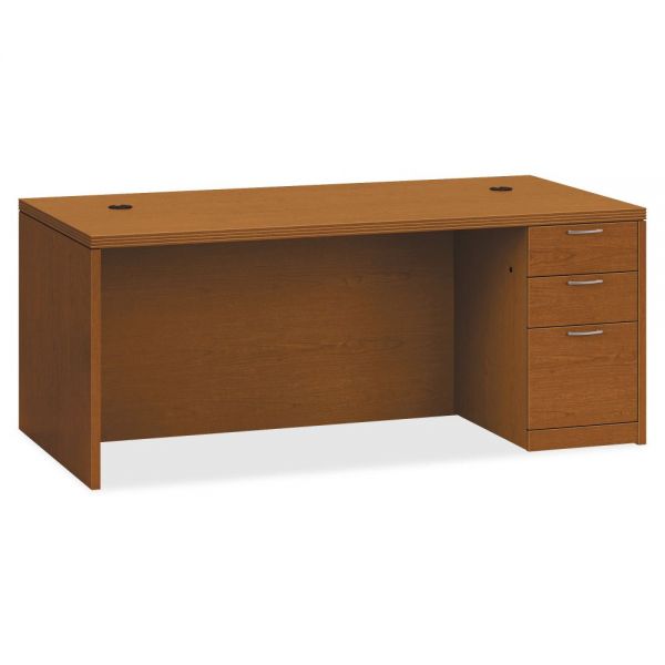 HON115895RACHH HON Valido Right Pedestal Desk | 2 Box / 1 File Drawer | 72"W