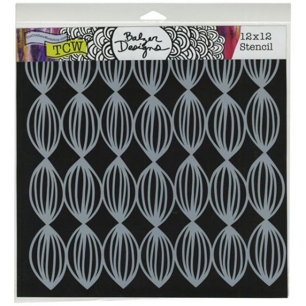 NOTM338710 Crafter's Workshop Template 12"X12"