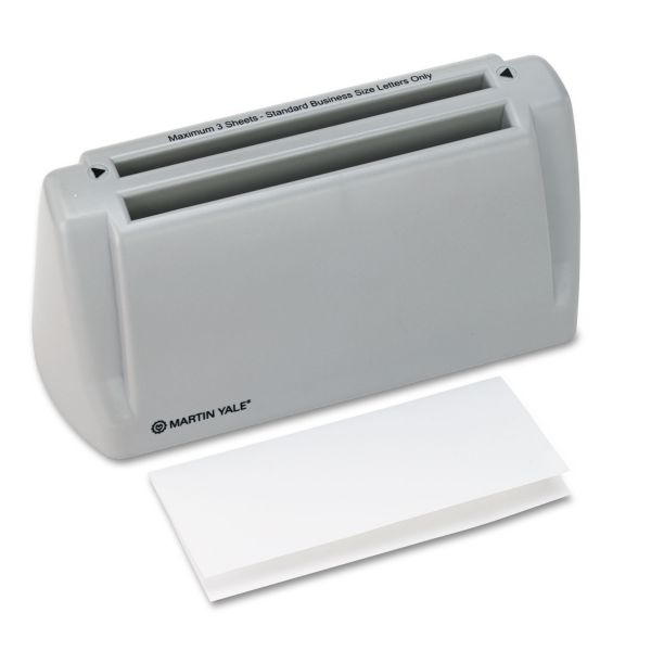 PREP6200 Martin Yale Model P6200 Desktop Paper Folder, 1800 Sheets/Hour