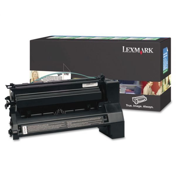 LEXC782X4KG Lexmark C782X4KG Extra High-Yield Toner, 15000 Page-Yield, Black