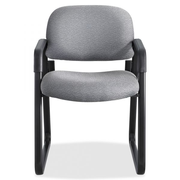 SAF7047GR Safco Cava Urth Collection Sled Base Guest Chair