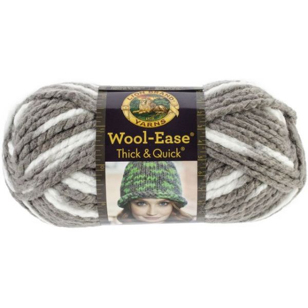 NOTM415621 Lion Brand Wool-Ease Thick & Quick Yarn - Seagull