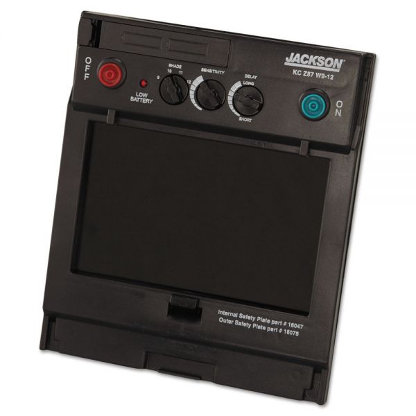 HUN16378 Jackson Safety* W40 AutoView 1105VXL Variable Auto-Darkening Filter, 9-12 Shade, 2.4" x 3.8"