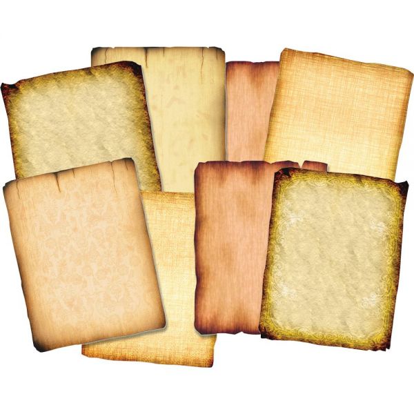 RYLR15286 Roylco Antique Design Parchment-style Papers