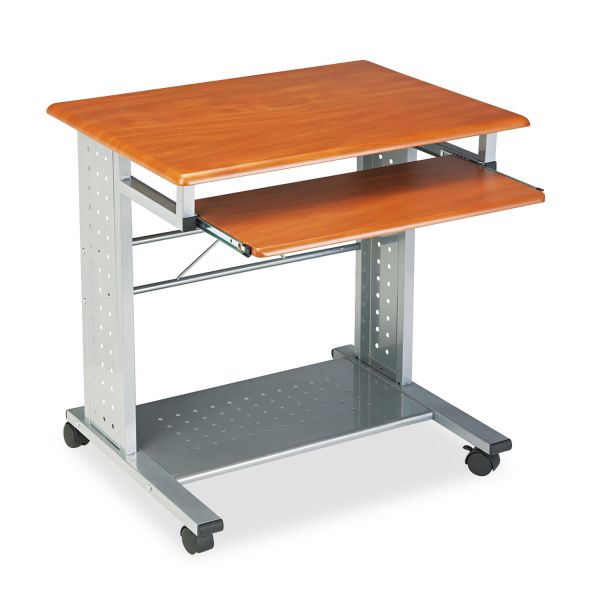 MLN945MEC Mayline Empire Mobile PC Cart, 29-3/4w x 23-1/2d x 29-3/4h, Medium Cherry