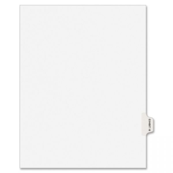 AVE82338 Avery Individual Side-Tab Legal Index Dividers