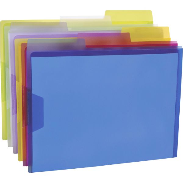 PFX52565 Pendaflex Poly View Folder Assorted Color Pack