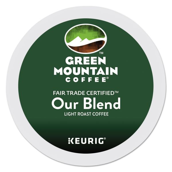 GMT6570 Green Mountain Coffee Our Blend Coffee K-Cups, 24/Box