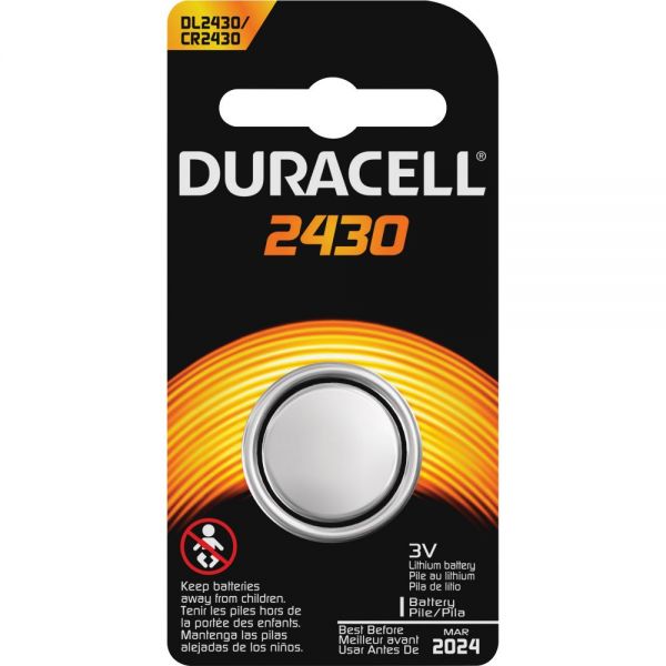 DURDL2430BPK Duracell 2430 General Purpose Battery