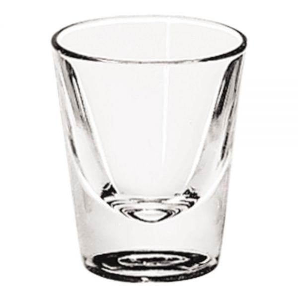 LIB5120 Libbey Whiskey Service Drinking Glasses, Whiskey, 1.50 oz., 2 3/8" Tall, 72/Carton