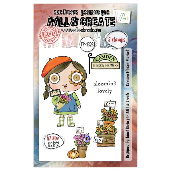 AALL And Create A7 Photopolymer Clear Stamp Set | OfficeSupply.com