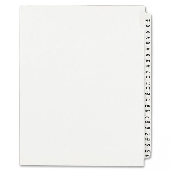 AVE82315 Avery Standard Collated Legal Exhibit Divider Sets - Avery Style