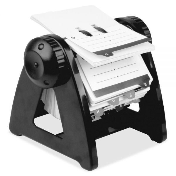 LLR01032 Lorell Refillable Rotary Card File