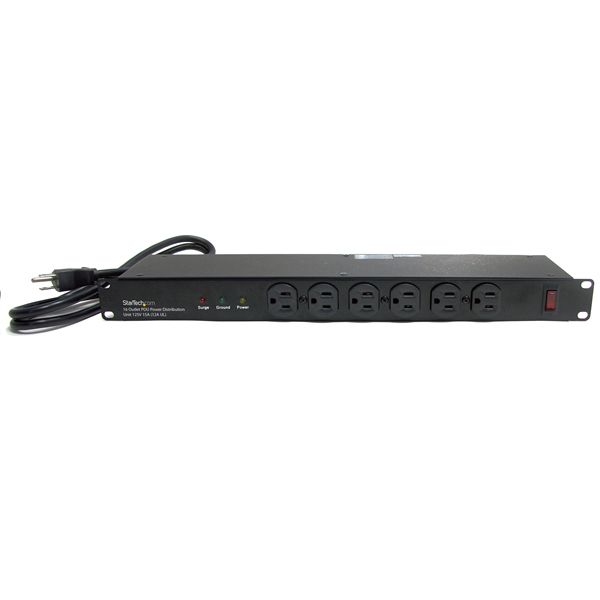 SYNX2703368 StarTech.com 1U Rackmount 16 Outlet PDU Power Distribution Unit