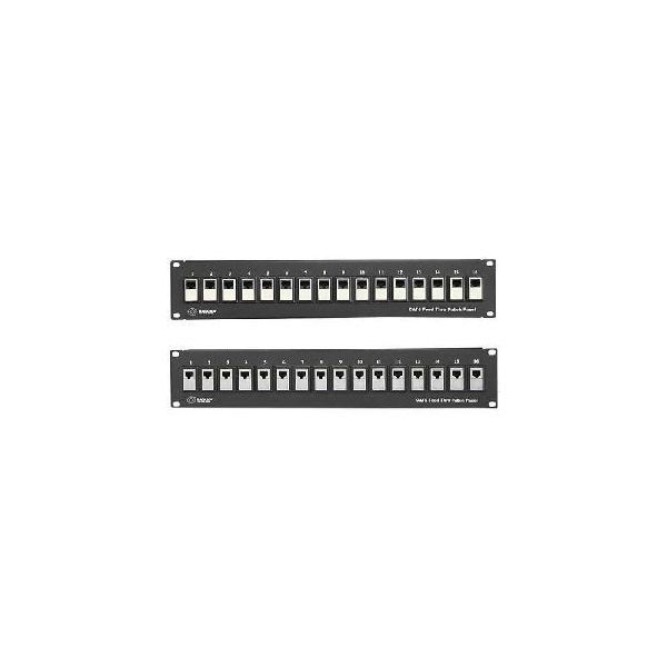 SYNX2889955 Black Box Feed-Through 24 Port Cat 5e Network Patch Panel