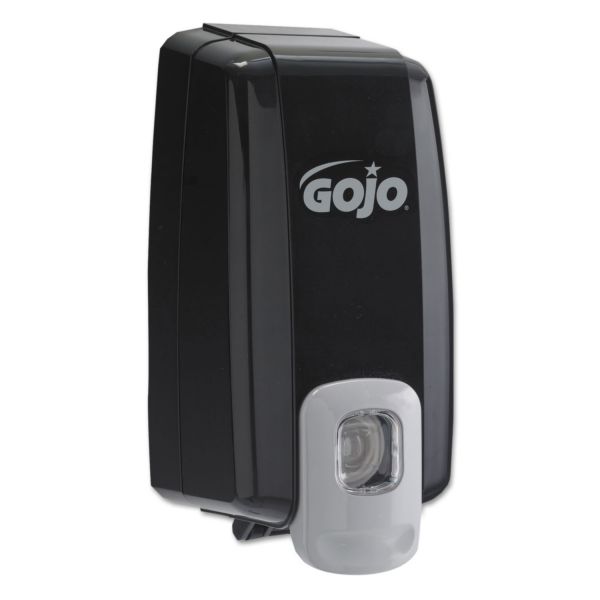 GOJ2135 GOJO NXT Lotion Soap Dispenser, 1000ml, 5-1/8w x 3-3/4d x 10h, Black