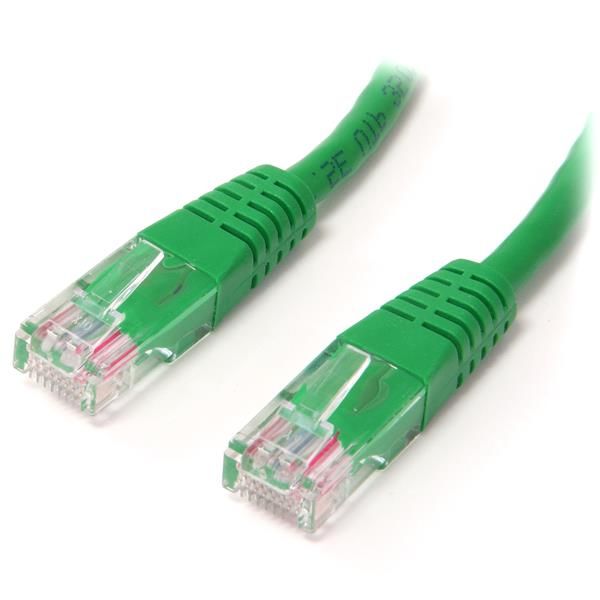 SYNX2852538 StarTech.com 10 ft Green Molded Cat5e UTP Patch Cable