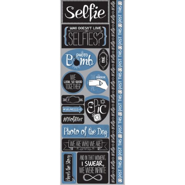NOTM376173 Signature Series Cardstock Combo Sticker 4.25"X12"